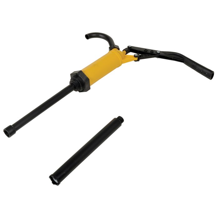 Vestil LDP-POLY-304 Polypropylene and 304 Stainless Steel Rod Lever Action Style Drum Pump with 2