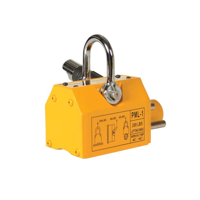 Vestil ML-2 Magnetic Lifter with 200 lbs Capacity - 6-3/4
