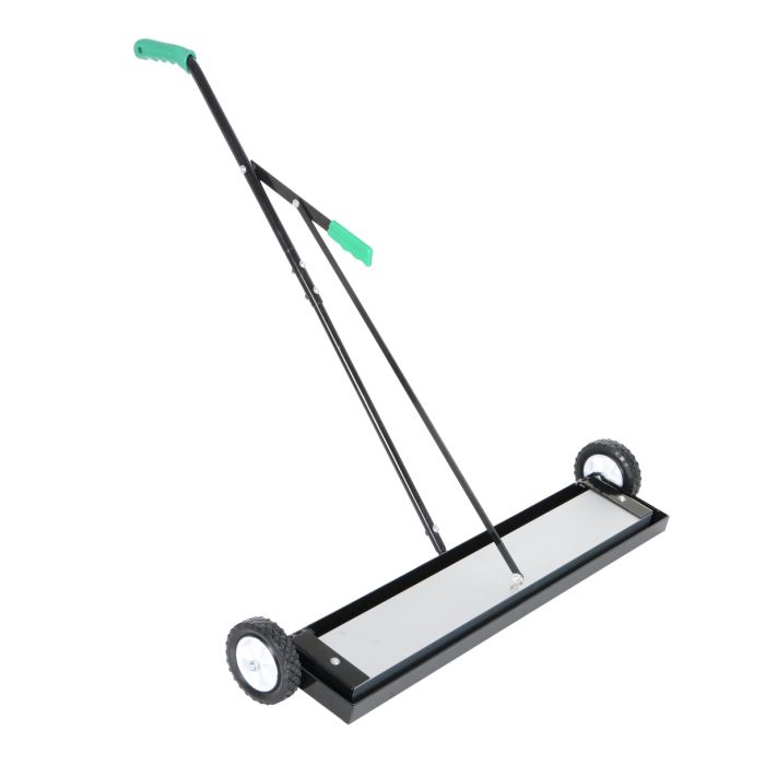 Vestil MPSR-36-B Magnetic Sweeper with Handle Release and 70 lbs Capacity - 36