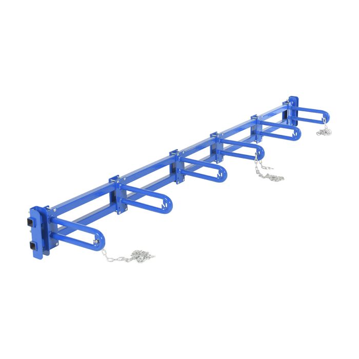 Vestil PRSR-96-5B Vertical Bar Storage Rack - Connects to Pallet Racks