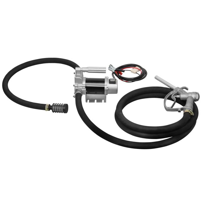 Vestil PUMP-E-12-ST Electric Diesel Fuel Pump with Up to 12 GPM Flow Rate - 3/4