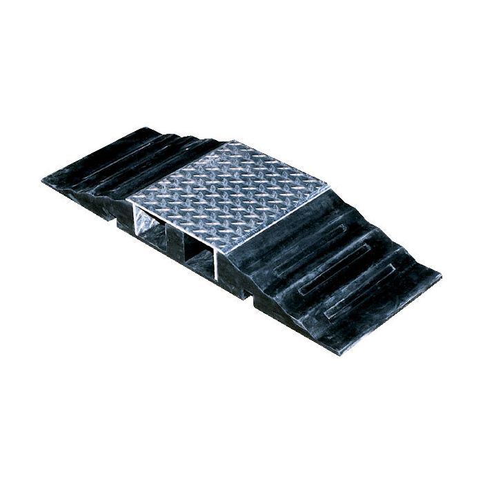 Vestil Rubber Hose and Cable Crossover with Removable Plates with 2,400 lbs Capacity