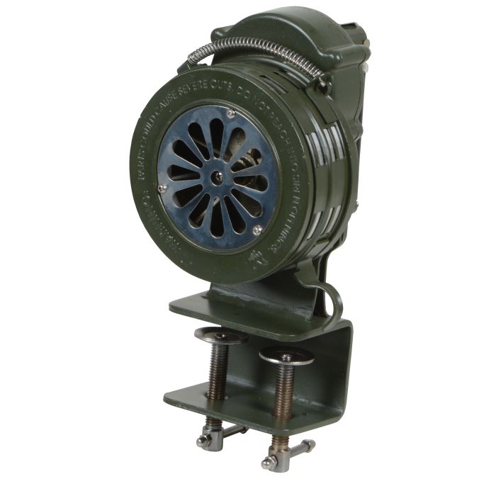 Vestil SIREN-100-BM Steel Green Warning Siren Audible up to 1/4 Mile