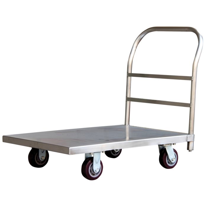 Vestil Stainless Steel Platform Trucks with 2,000 lbs Capacity