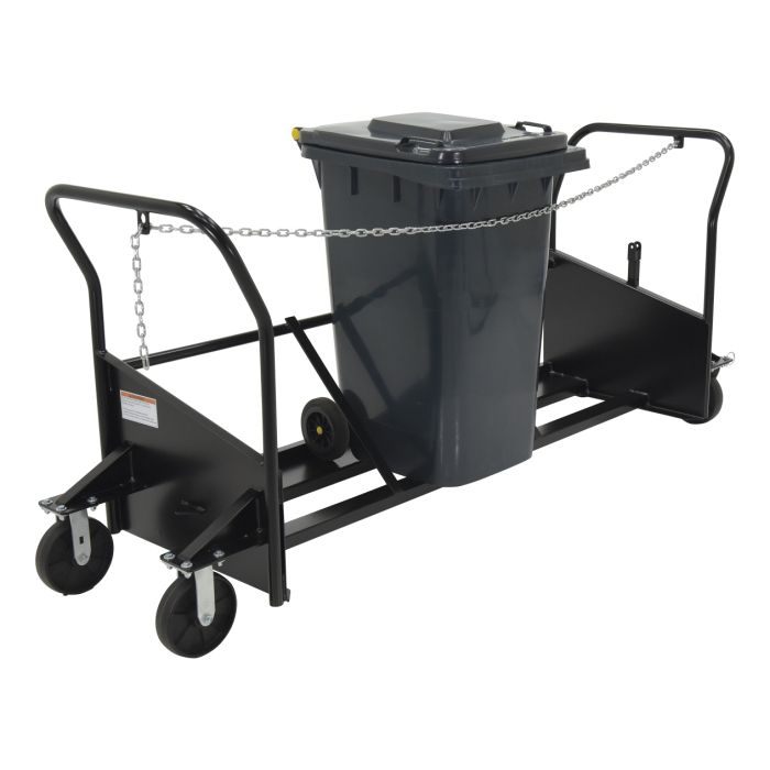 Vestil Rolling Trash Can Carts