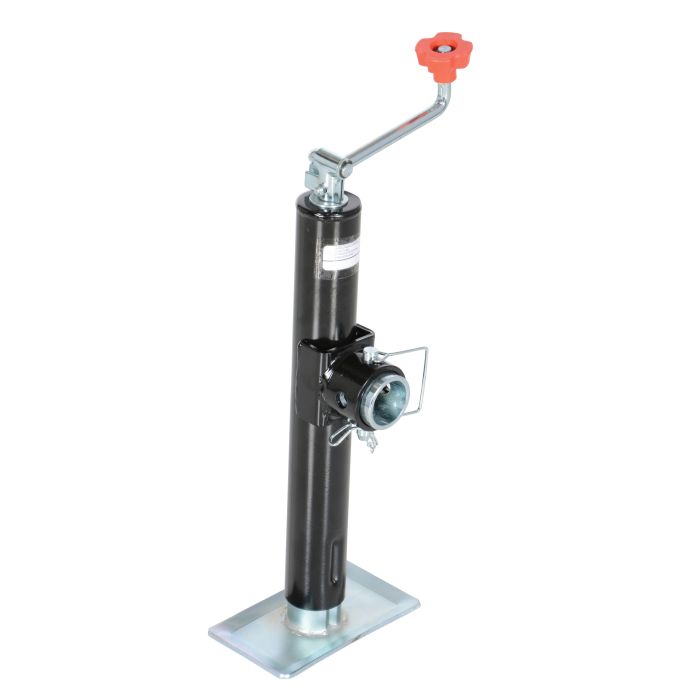 Vestil TJ-F1 Tube Ring Mount Trailer Jack with 1,000 lbs Capacity and 10