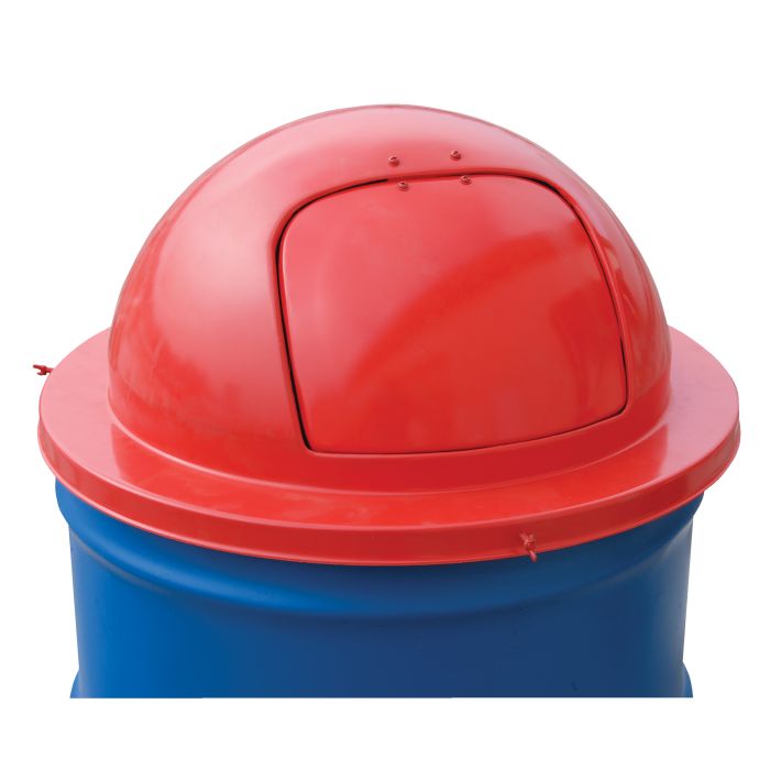 Vestil TRASH-TOP-R Waste Disposal Top for Drums for 55 Gallon Steel Drums