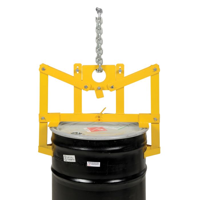 Vestil VDL-22.5 Overhead Drum Lifter for 55 Gallon Closed-head Steel Drums