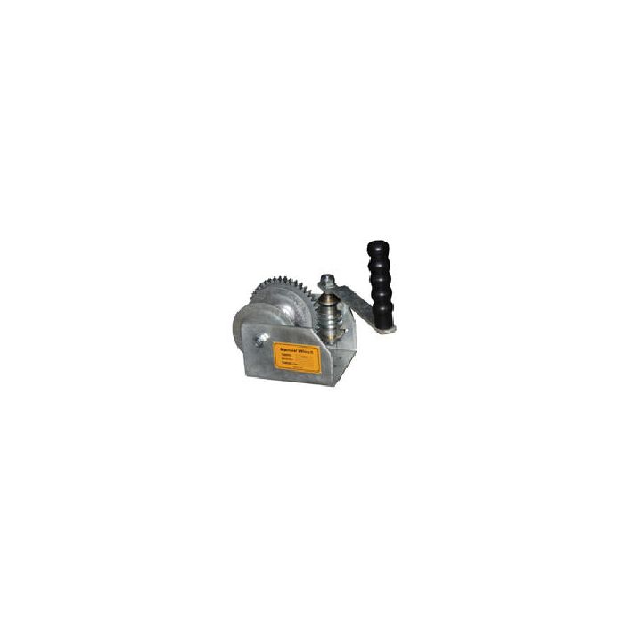 Vestil WALL-S Wall Mounted Hand Winch with 44:1 Gear Ratio and 1500 lbs Capacity