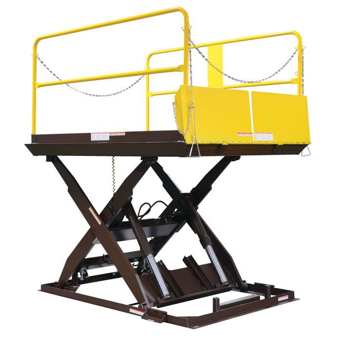 Vestil Scissor Dock Lift Raised