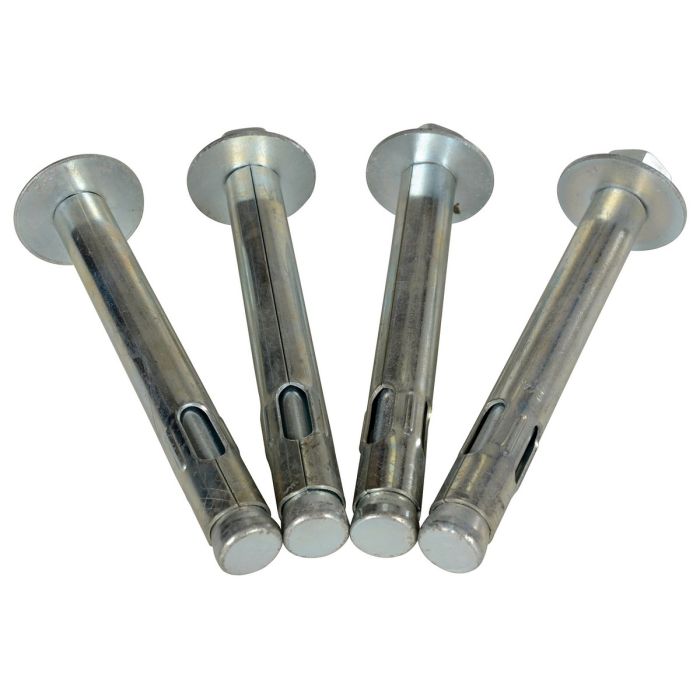 Vestil AS-346-4PK Concrete Anchor Bolts - 3/4