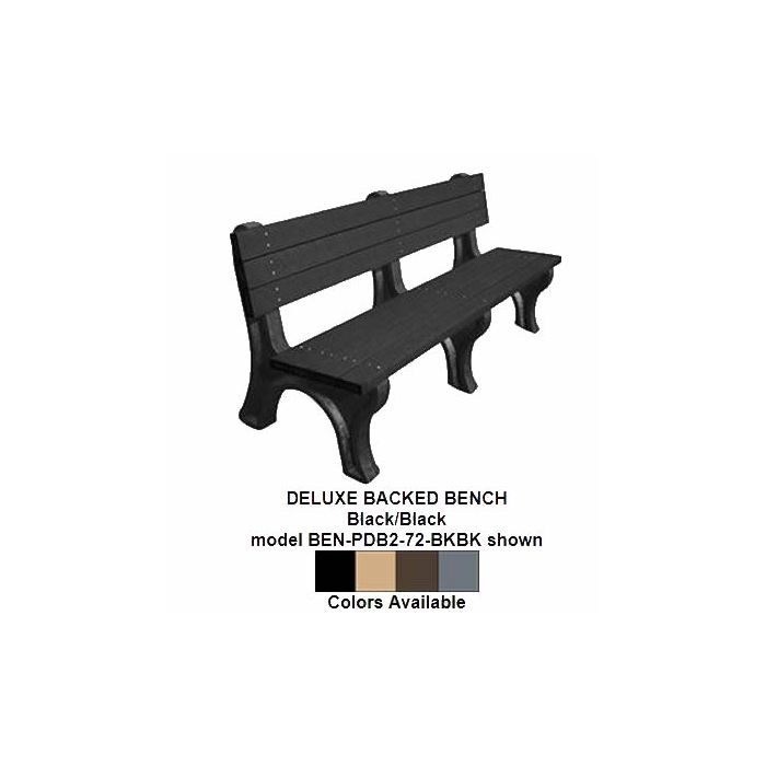 Vestil Deluxe Backed Benches