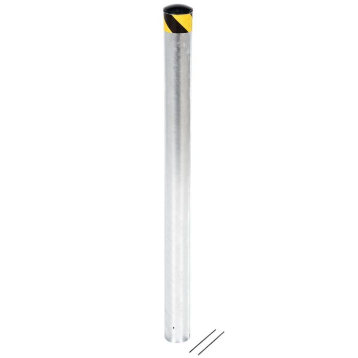 Vestil BOLPP-72-6.5-HDG Galvanized Steel Pour In Place Bollard 72