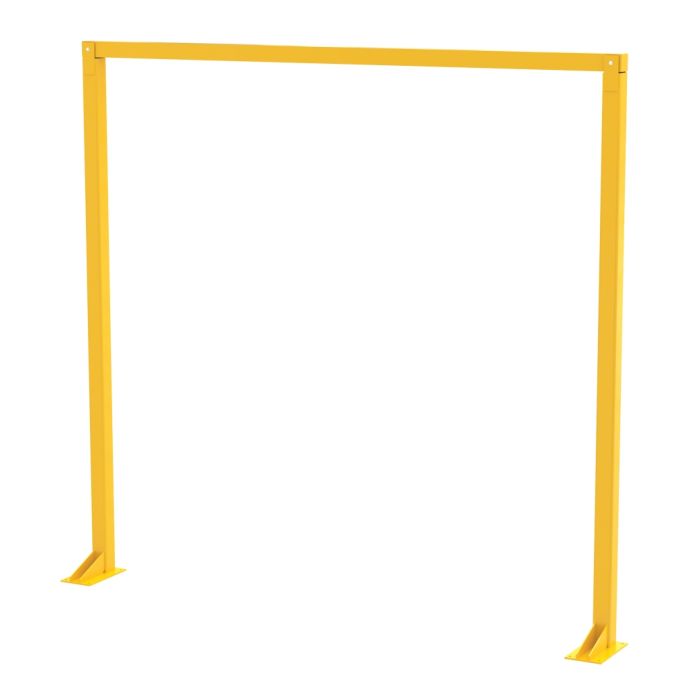 Vestil DWB-1010 Freestanding Overhead Door Warning Barrier - 10'H x 10'W