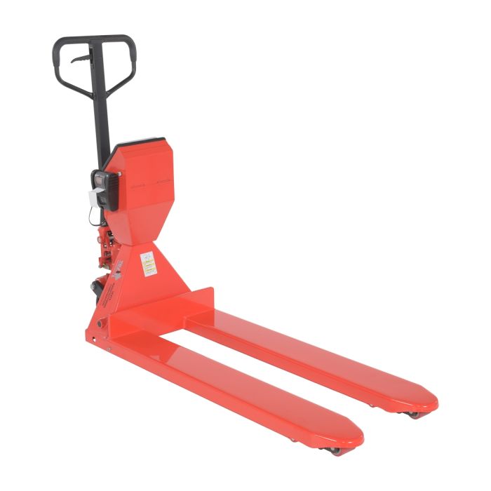 Vestil PM-2048-SCL-LP-PT Pallet Truck with Digital Scale and Printer - Forks 20