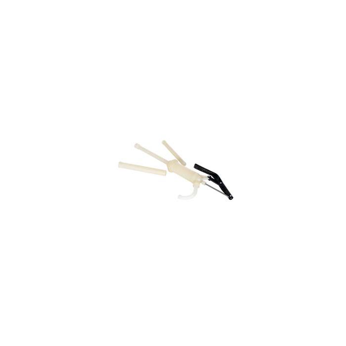 Vestil LDP-FG PTFE with Stainless Steel Piston Rod Lever Action Style Drum Pump with 2
