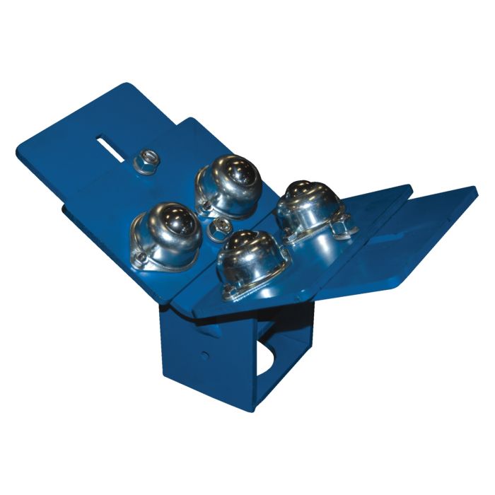 Vestil STAND-T Adjustable V-Shaped Stand Top with Ball Rollers