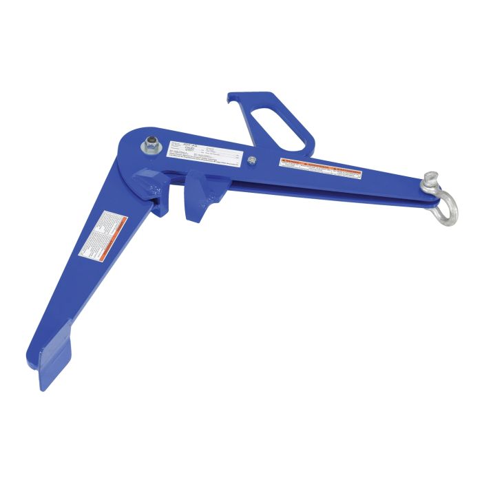 Vestil FDT-22 Chain/Hoist Drum Lifter for 30 & 55 Gallon Steel Drums up to 1000 lbs