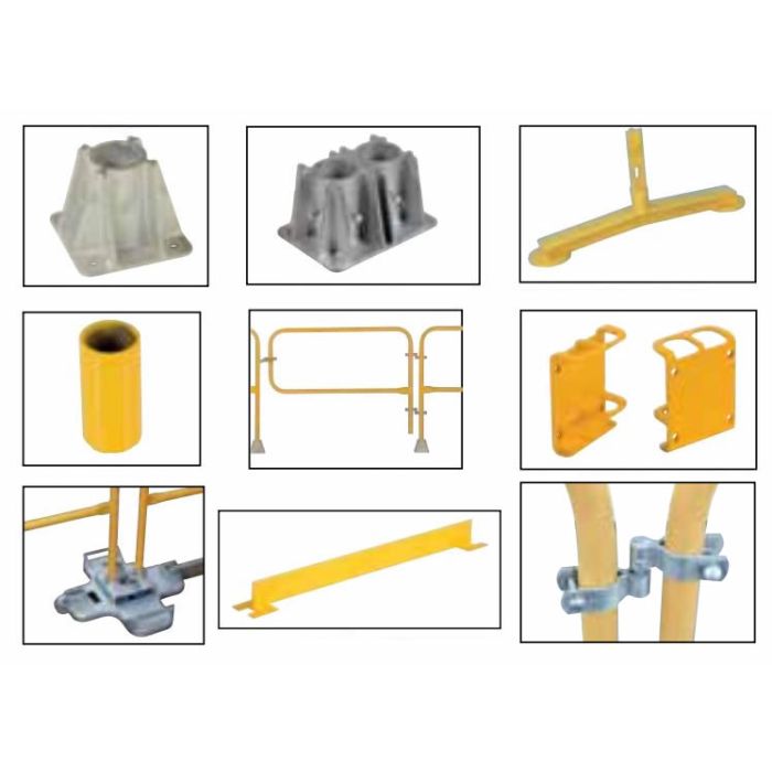 Vestil Accessories for Safety Railings