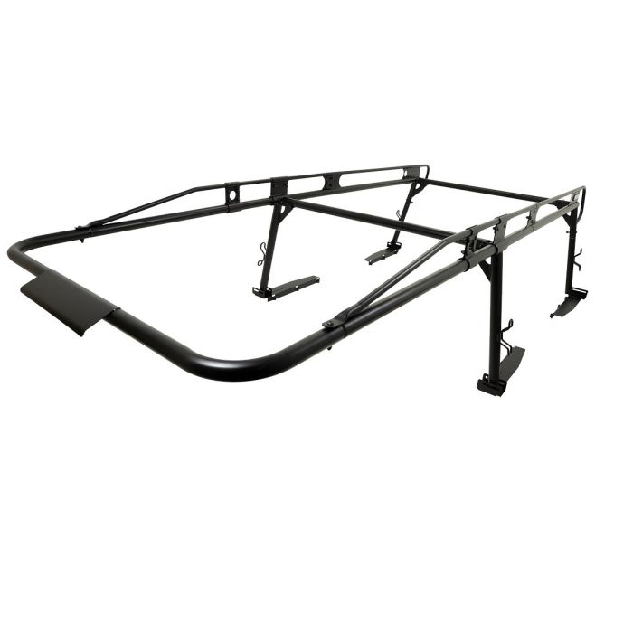 Weather Guard 1175-52-02 Steel Truck Rack for Full Size Trucks - Textured Matte Black Finish - 1700 lbs Capacity