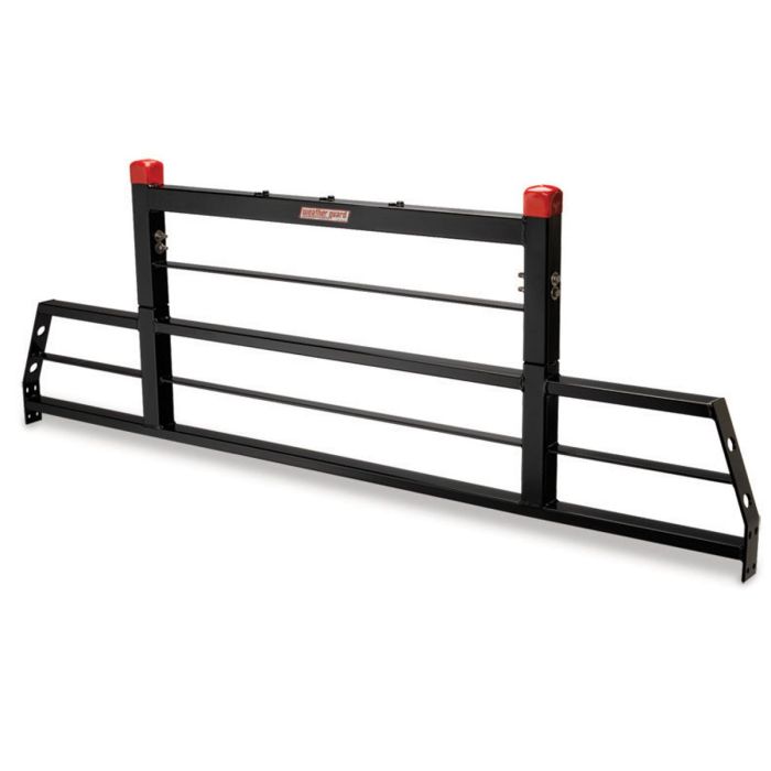 Weather Guard 1908 PROTECT-A-RAIL Heavy Duty Steel Cab Protector - Black