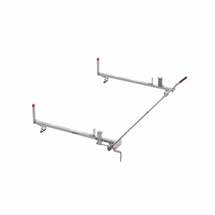 Weather Guard 223-3-03 Aluminum Quick Clamp Rack for Passenger Side of Compact Vans - 60