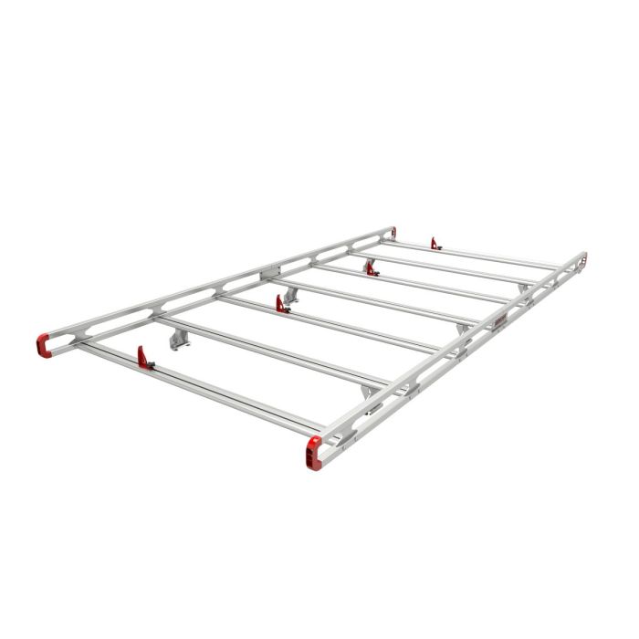 Weather Guard ASRL001 Aluminum Safari Van Rack for Full Size Extended Vans - up to 5' Wide Loads