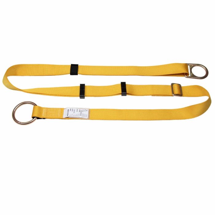 Werner A110112 - 12' Adjustable Cross Arm Strap (Web, O-Ring, D-Ring)