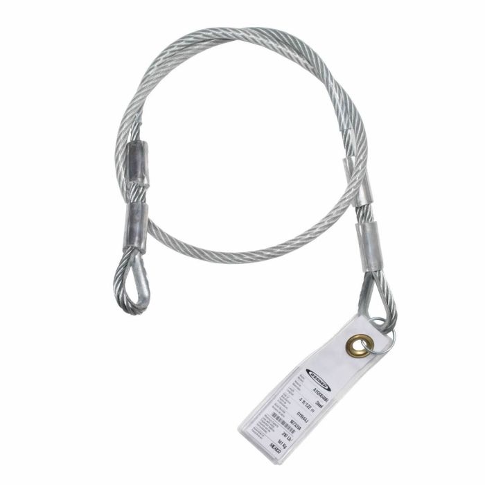 Werner A112004NR - 4' Vinyl Coated Cable Choker - 5/16