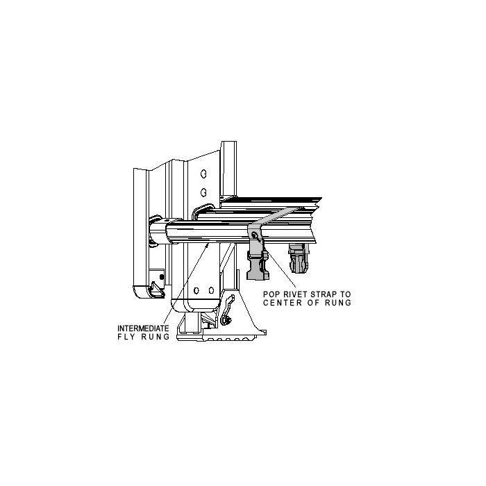 Werner 36-110 Rung Strap for Extension Ladders