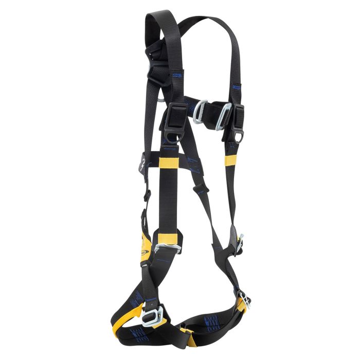 Werner LiteFit Arc Flash Harness Construction - Back and Hip D-Rings - Pass Thru Legs