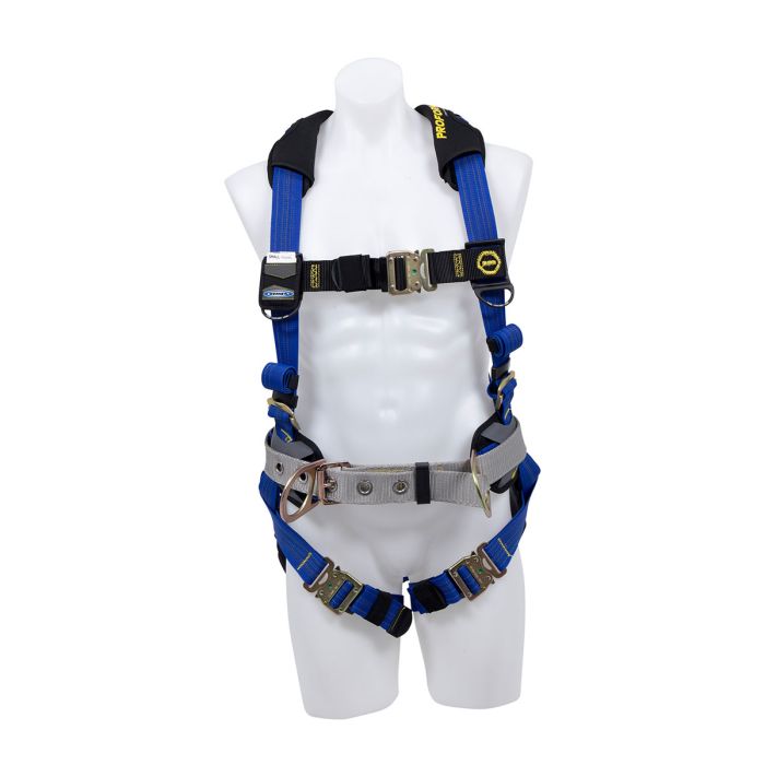 Werner ProForm F3 Construction Harness - Quick Connect Legs - Steel Hardware
