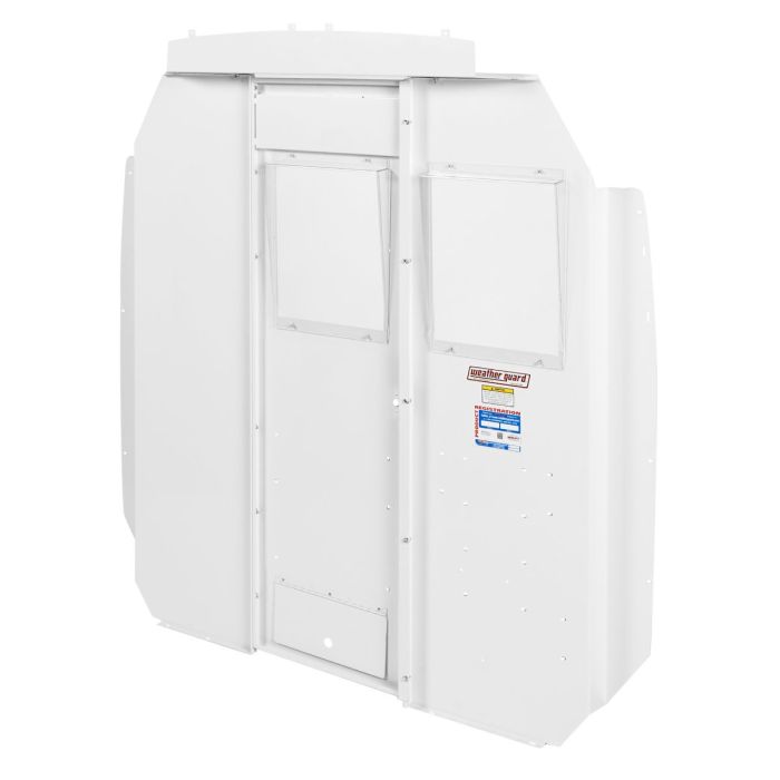 Weather Guard 96311-3-01D Window Style Deeper Offset Van Bulkhead for Ford Transit 2015 and Newer - Mid-Roof