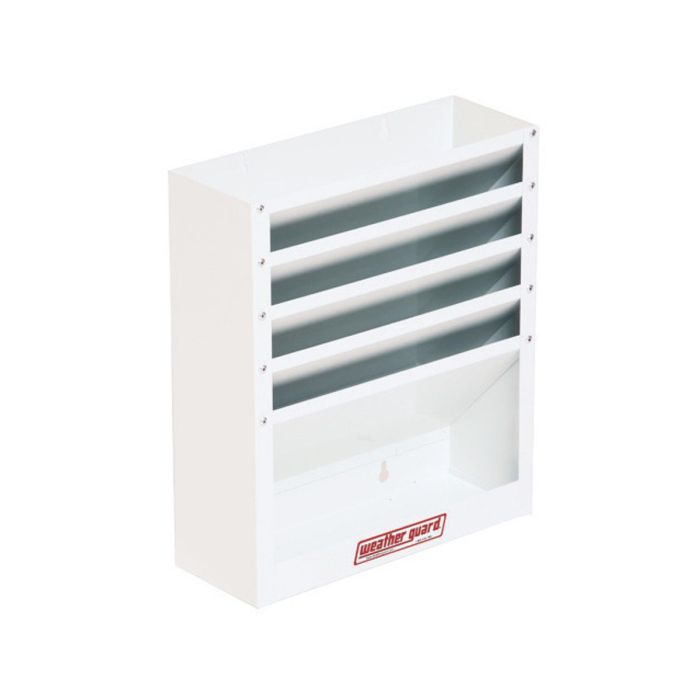 Weather Guard 9880-3-01 Literature Holder 6 compartment