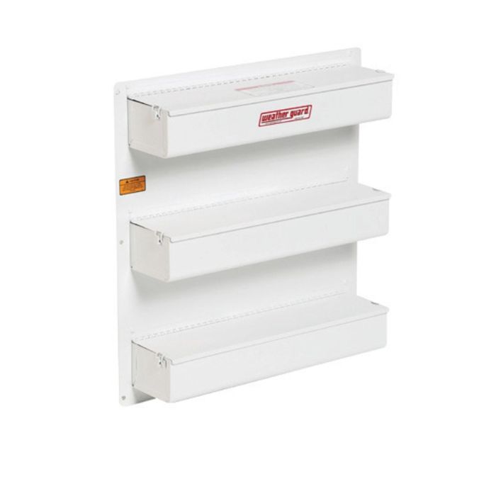 Weather Guard 9871-3-01 Door Organizer with closed trays - 20-1/4