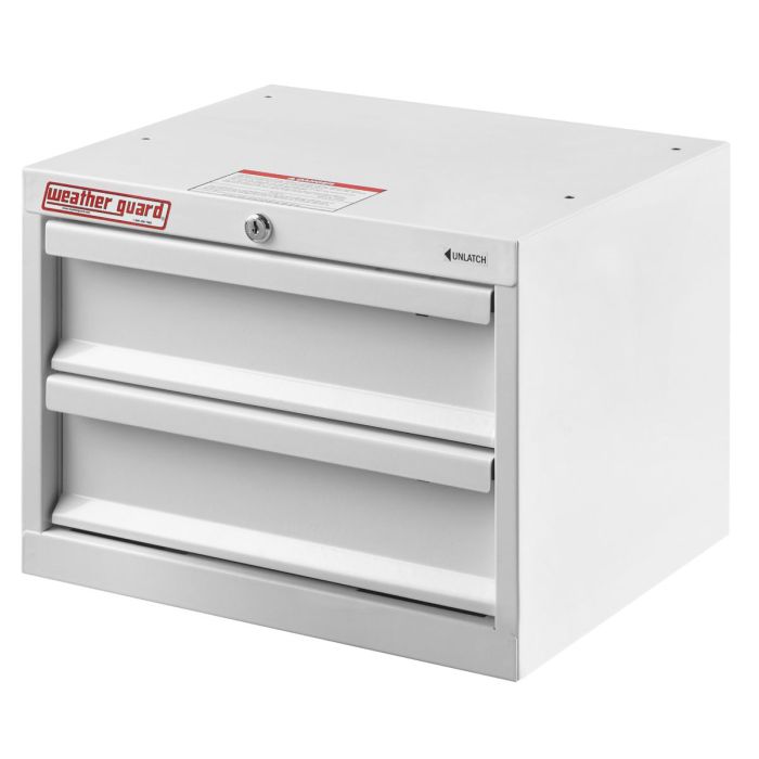 Weather Guard 9912-3-02 Cabinet with 2 Drawers - 16
