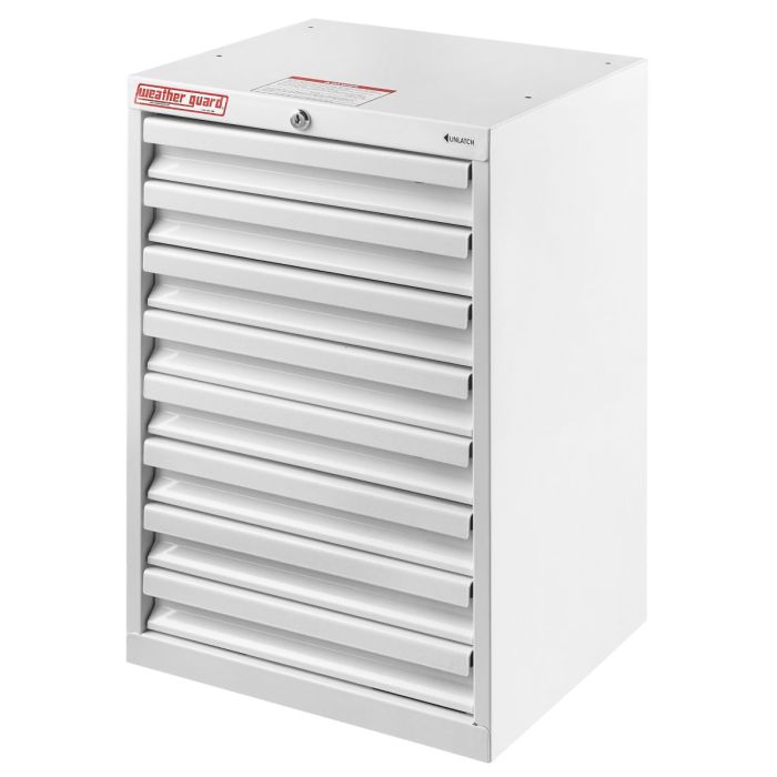 Weather Guard 9928-3-02 Cabinet with 8 Drawers - 16