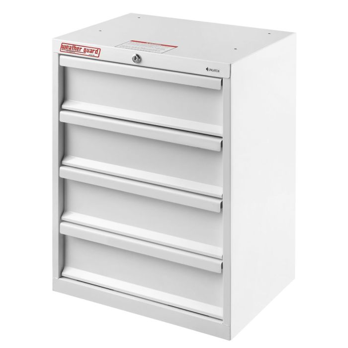 Weather Guard 9984-3-01 Cabinet with 4 Drawers - 18