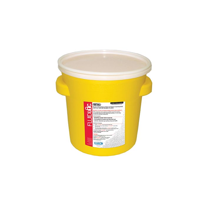 Wyk 834 20 Gallon Lab Pack Drum with 170 lbs. of FluidLoc Aqueous Liquid Encapsulant
