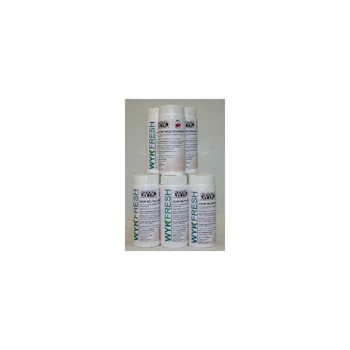 WYK 2601C-WYK 7.5 lbs Wyk Fresh Cherry Scented Odor Absorbing Sorbent - 12 Shaker Jars
