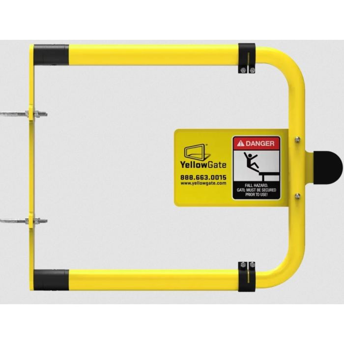 YellowGate 2.0 11792 Universal Aluminum Swing Gate Adjustable from 24
