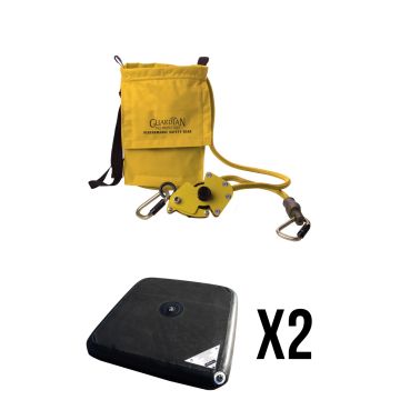 Guardian 04634 Big Boss Eco Anchor Horizontal Lifeline Kit - 82'