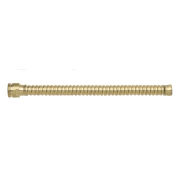 Justrite 08930 Flexible Brass Hose Extension for Drum Faucet (08902) - 6"