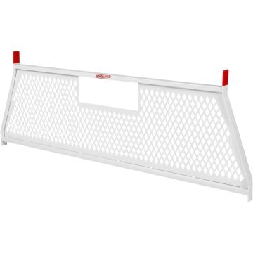 Weather Guard 1906-3-02 PROTECT-A-RAIL Steel Screen Cab Protector - White