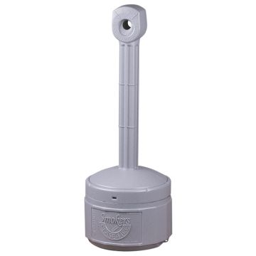 Justrite 26806 Personal Smokers Cease-Fire - Pewter Gray