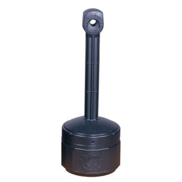 Justrite 26806D Personal Smokers Cease-Fire - Deco Black