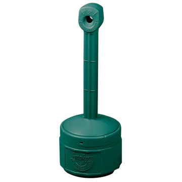 Justrite 26806G Personal Smokers Cease-Fire - Forest Green