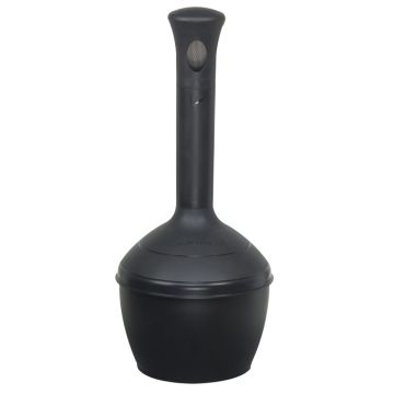 Justrite 268503 Elite Smokers Cease-Fire - Jet Black