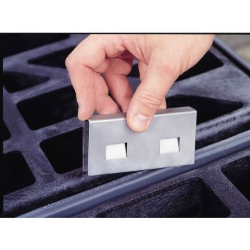 Justrite 28926 - Stainless Steel Joining Clips for connecting EcoPolyBlend Accumulation Centers 