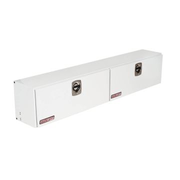 Weather Guard 291-3-02 - 90-1/4" Super-Side Truck Box - Steel - White